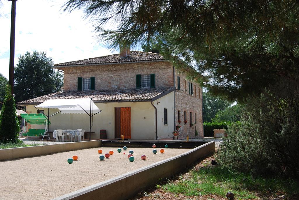 翁布里亚区贾诺Agriturismo Rustichino别墅 外观 照片